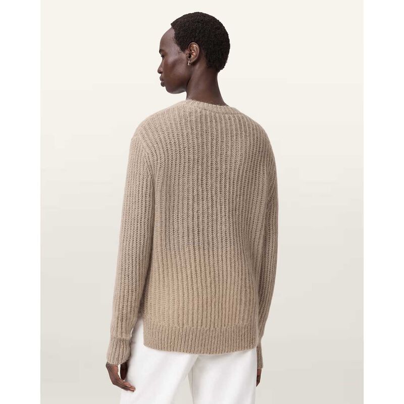 AllSaints Chain Embroidered Jumper image number 1